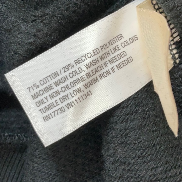 Universal Thread Womens V-Neck Black Long sleeve Sweatshirt Size S - Picture 7 of 8